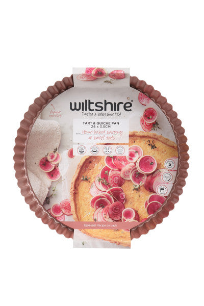 Wiltshire Rose Gold Quiche & Tart Pan - 1