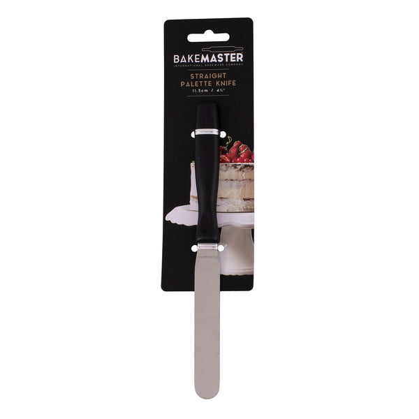 Bakemaster Straight Stainless Steel Palette Knife - 11.5cm(4.5-Inch) - 1