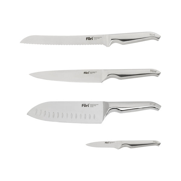 Furi Pro Limited Edition Black Knife Stainless Steel Block Set - 5 Piece - 2