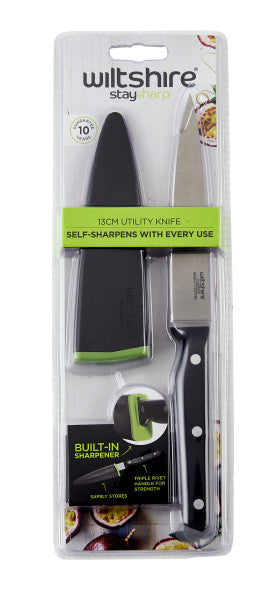 Wiltshire Staysharp Triple Rivet Utility 13cm - 1