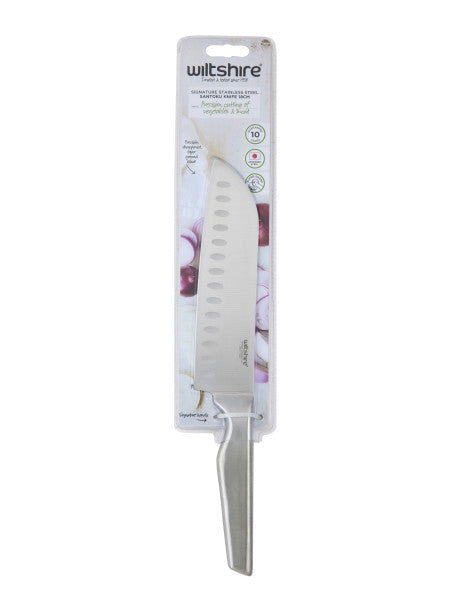 Wiltshire Signature Stainless Steel Santoku 18cm - 1