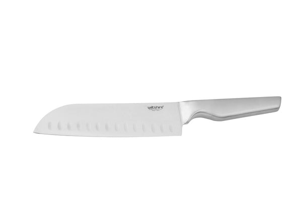 Wiltshire Signature Stainless Steel Santoku 18cm - 2