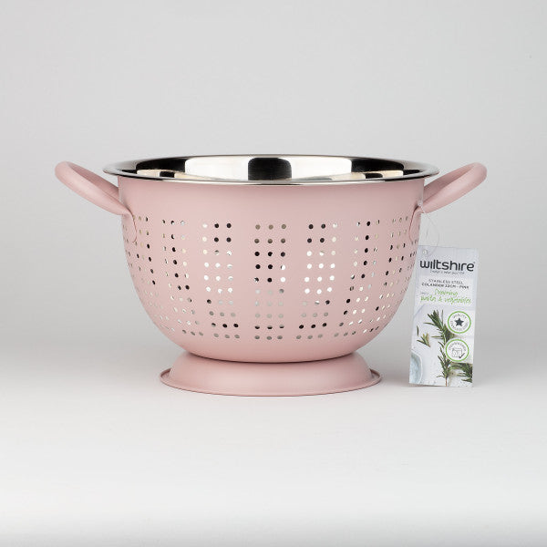 Wiltshire Extra Deep Colander 22cm - Rose Pink - 2