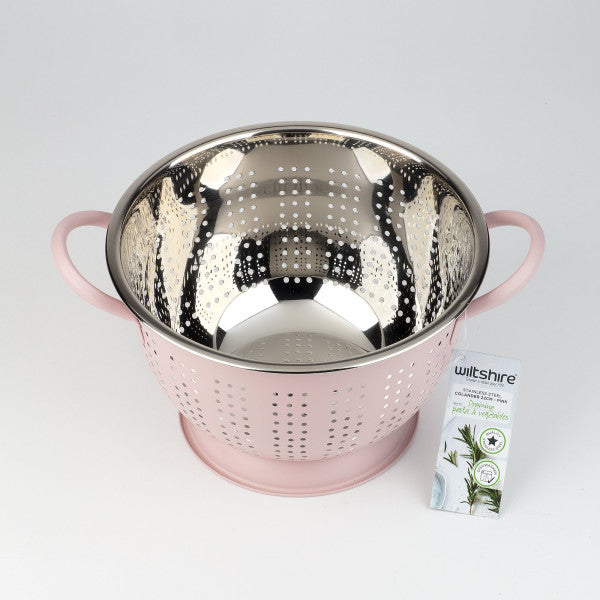 Wiltshire Extra Deep Colander 22cm - Rose Pink - 3