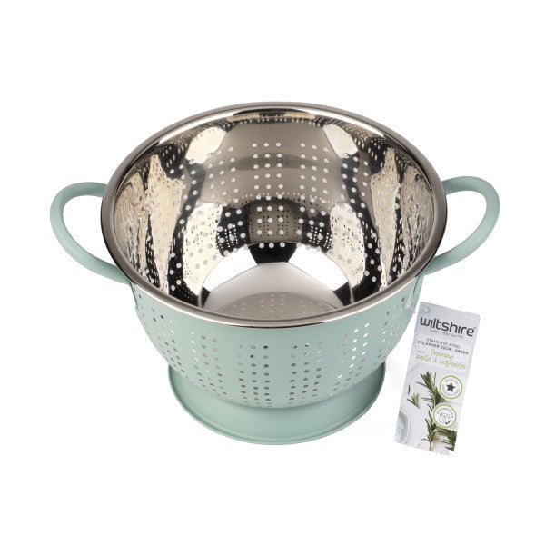 Wiltshire Extra Deep Colander 22cm - Pistachio - 1