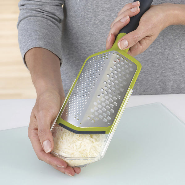 Joseph Joseph Twist Grater Coarse & Fine Green - 1