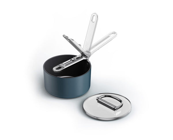 Joseph Joseph Space 15cm/1.4qt Non-Stick Saucepan & Lid - 2