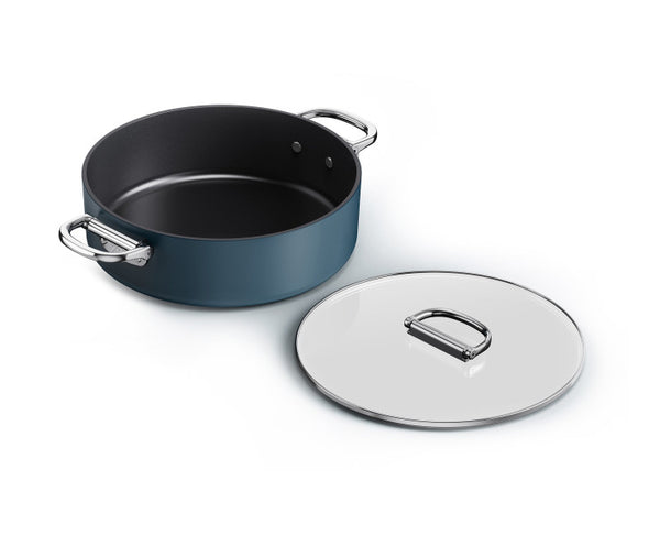 Joseph Joseph Space 28cm/5qt Non-Stick Shallow Casserole & Lid - 2