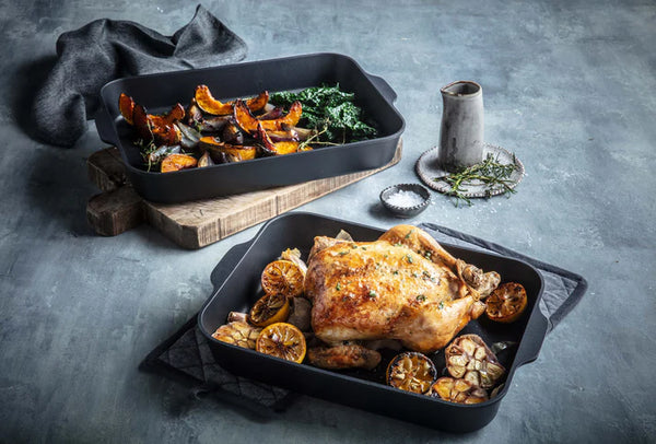 Anolon Large Nonstick Roaster - 38cm X 28cm X 6cm - 2