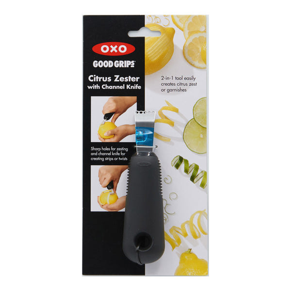 Oxo Citrus Zester with Channel Knife - 1