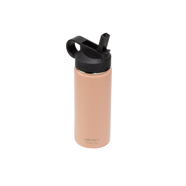Wiltshire Stainless Steel Bottle Peach 500ml - 2