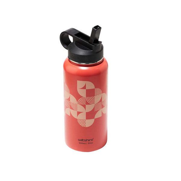 Wiltshire Stainless Steel Bottle Flamingo 900ml - 3