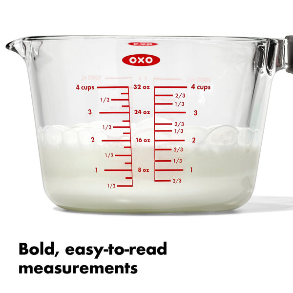 Oxo Good Grips Glass Measuring Cup - 4 Cup/ 1L - 3