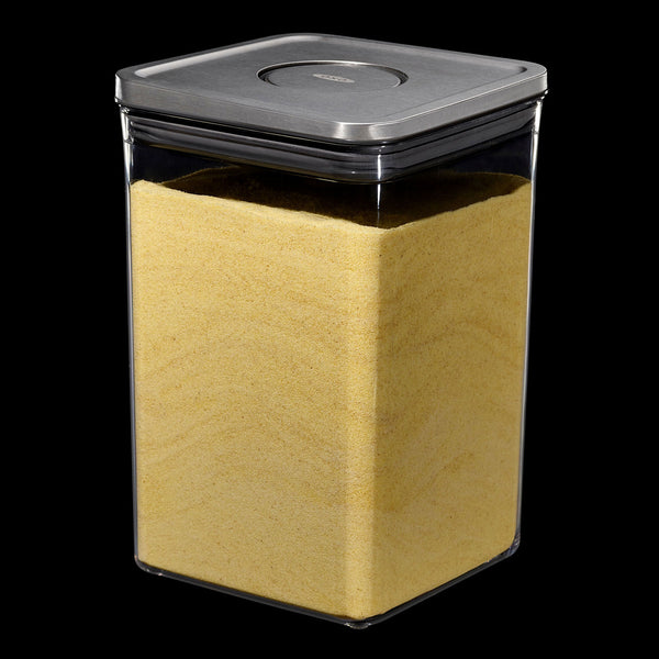OXO Good Grips POP 2.0 STEEL Big Square, Medium (4.2 Litre) - 1