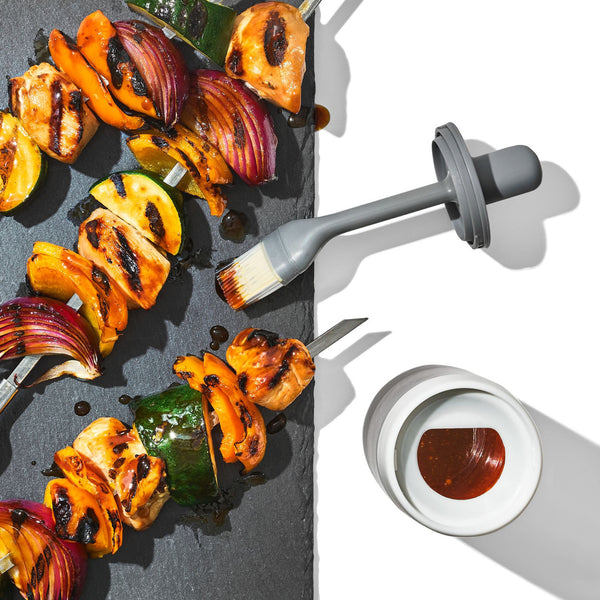 OXO Silicone Cooktop Brush & Bottle Set - 2