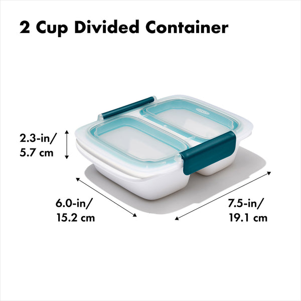 OXO Good Grips Prep & Go Divided Container – 0.4 L - 1