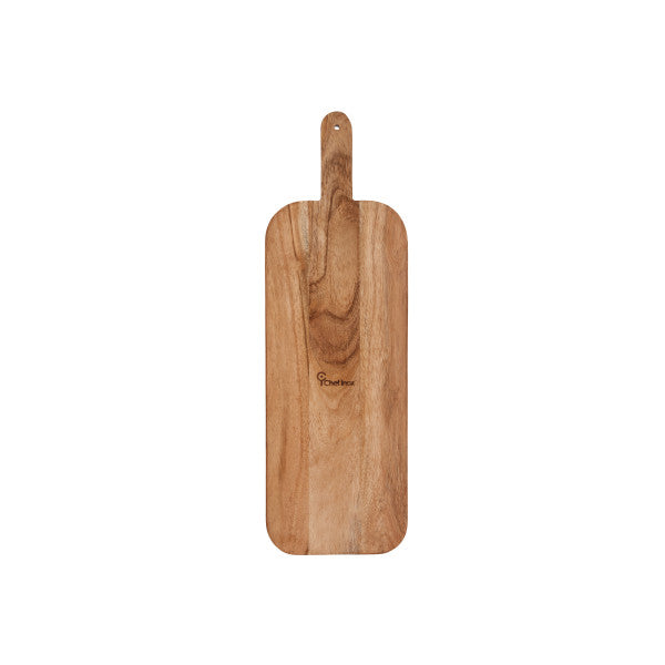 Chef Inox Serve Natural Acacia Paddle Board with Black Acacia Inlay 560x180x15mm - 1