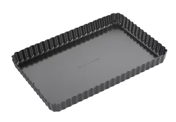 Tala Performance Rectangular Tart Tin Carbon Steel - 38cm x 13cm size - 1
