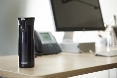 Contigo West Loop 'Autoseal' Mug - Matte Black 473Ml - 2