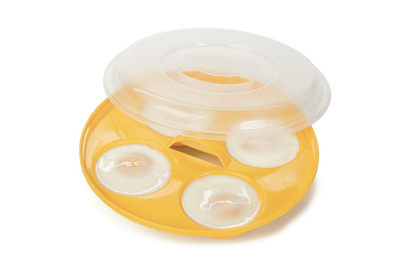 Progressive Prep Solutions Microwave Four Egg Poacher - 1