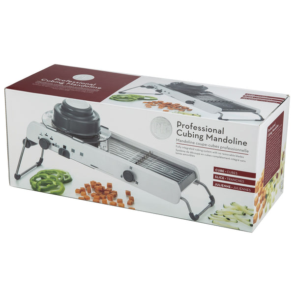 Progressive PL8 Professional Cubing Mandoline by Progressive - 4X Slicing Thicknesses, 2X Julienne And 2X Cubing Options - 2