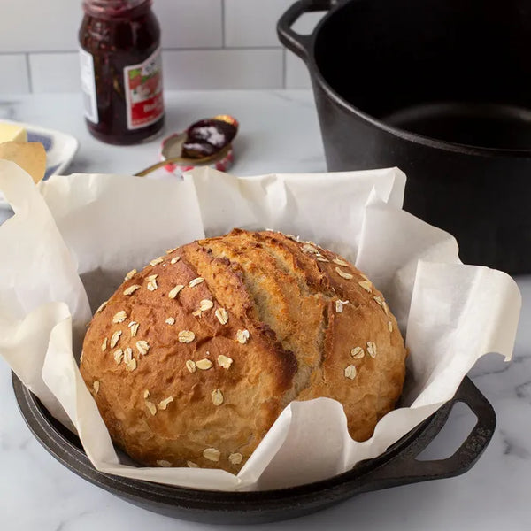 Lodge Double Cast Iron Dutch Oven – 26cm/4.7L - 1