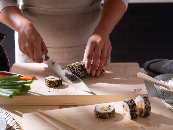 Miyabi 5000MCD Birchwood Santoku Knife - 18cm - 3
