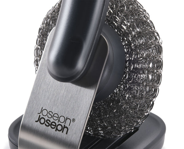 Joseph Joseph SinkTech Dish Brush with stainless-steel storage stand - 3