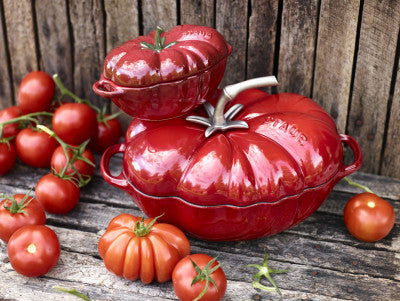 Staub Cast Iron Tomato Cocotte - 25cm - 1