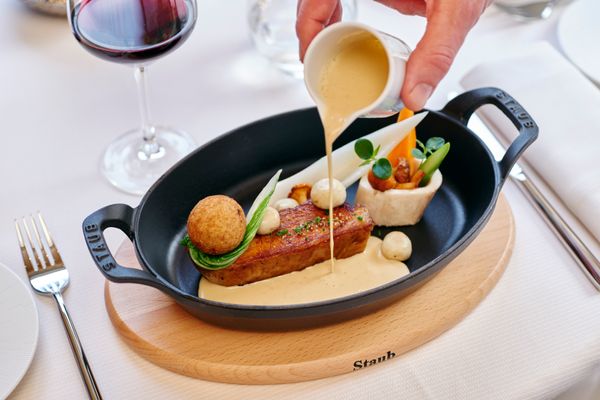 Staub Stoneware Oval Baker Black - 28cm - 1