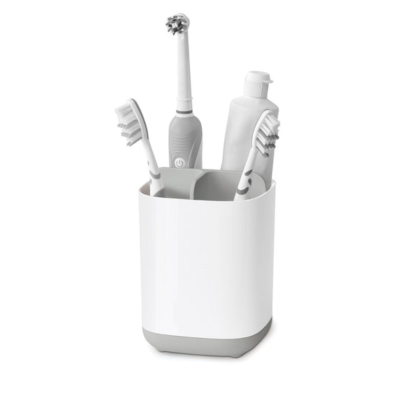 Joseph Joseph Easy store Toothbrush Caddy - Versatile storage for electric/battery toothbrushes, toothpaste tubes, and dental floss - 2