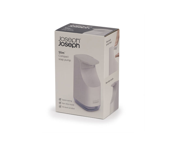 Joseph Joseph Slim Compact Soap Pump Ecru - Large capacity: 350ml (12.3 fl oz) - 1