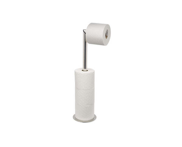 Joseph Joseph Luxe 2 in 1 Stainless Steel Toilet Roll Stand - 1