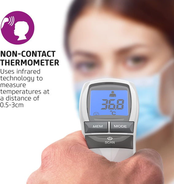 Salter No Touch Infrared Thermometer - Measure 22°C to 40°C - 2