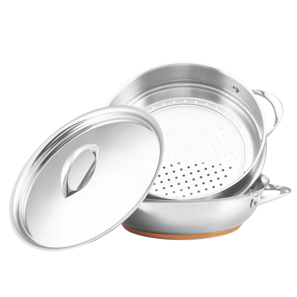 Essteele Per Vita Stainless Steel Multicooker - 30cm/4.7L - 2