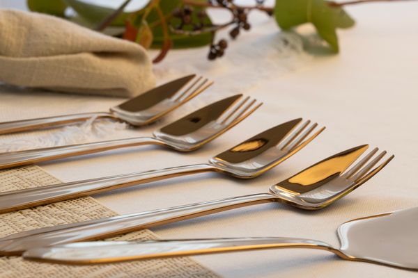 Splayd Rose Gold Cake Server & Splayd Set/5 - 3