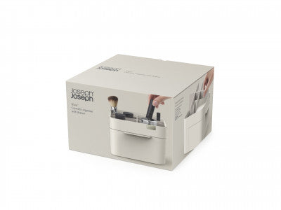 Joseph Joseph Viva Cosmetic organiser with drawer – Shell - 1