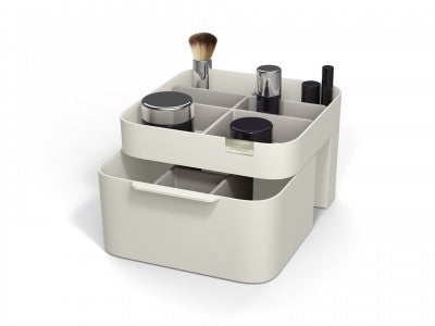 Joseph Joseph Viva Cosmetic organiser with drawer – Shell - 2