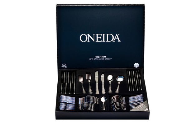 Oneida Barcelona Cutlery Set 18/10 Stainless Steel – 56pc - 3