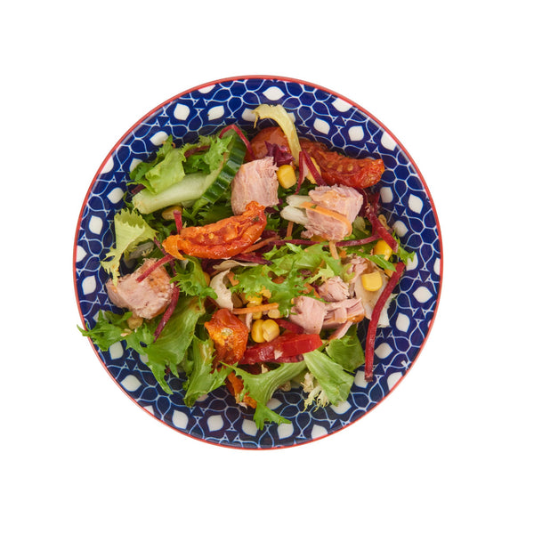 Mikasa Does it All Ceramic Bowl - Blue Floral - 15.7cm - 3