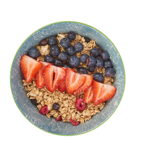 Mikasa Does it All Ceramic Bowl - Grey Floral - 15.7cm - 3