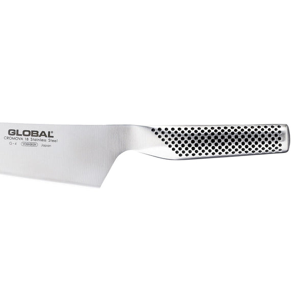 Global Classic Oriental Steel Cooks Knife - 18cm - 3