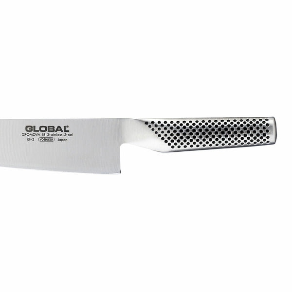 Global Classic Steel Cooks Knife - 20cm - 3
