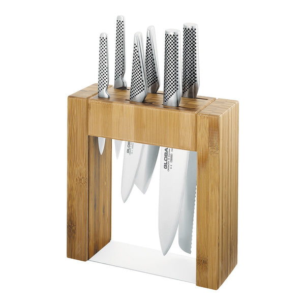 Global Ikasu Knife Block Set - 7 Piece - 1