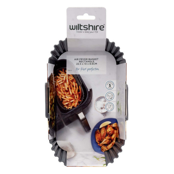 Wiltshire Air Fryer Basket 22cm Rectangle - 1