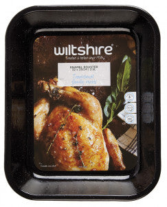 Wiltshire Enamel Nonstick Roaster Pan Medium - 5cm x 27cm x 24cm - 1