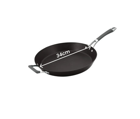 Anolon Endurance+ Nonstick Open French Skillet Handle  -  34cm - 1