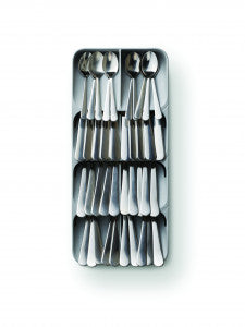 Joseph Joseph DrawerStore Large Compact Cutlery Organiser – Grey - 3