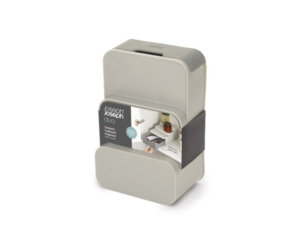 Joseph Joseph Duo Compact Tiered Organiser Polypropylene Grey - 1