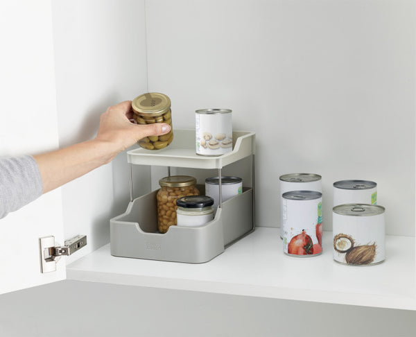 Joseph Joseph Duo 2tier Cupboard Orgniser w/Drawer - 2